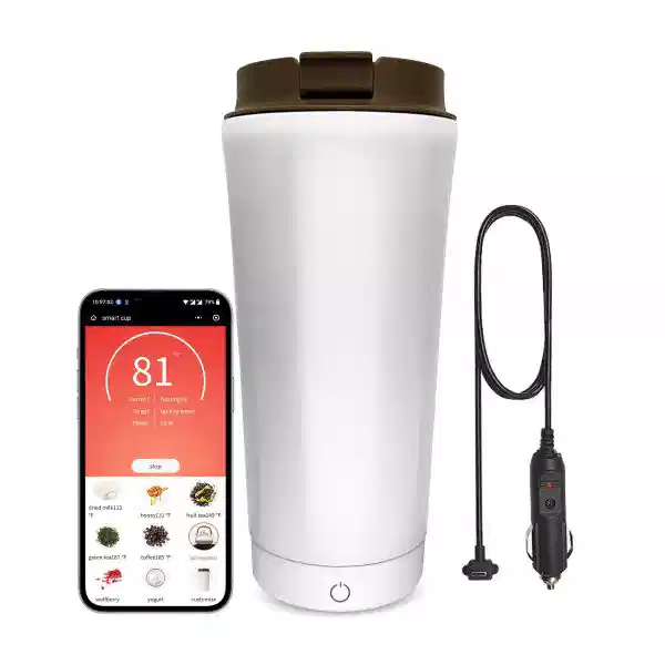 Car 12V Water Heater Coffee Mug with App Temperature Control Bottle with Kettle